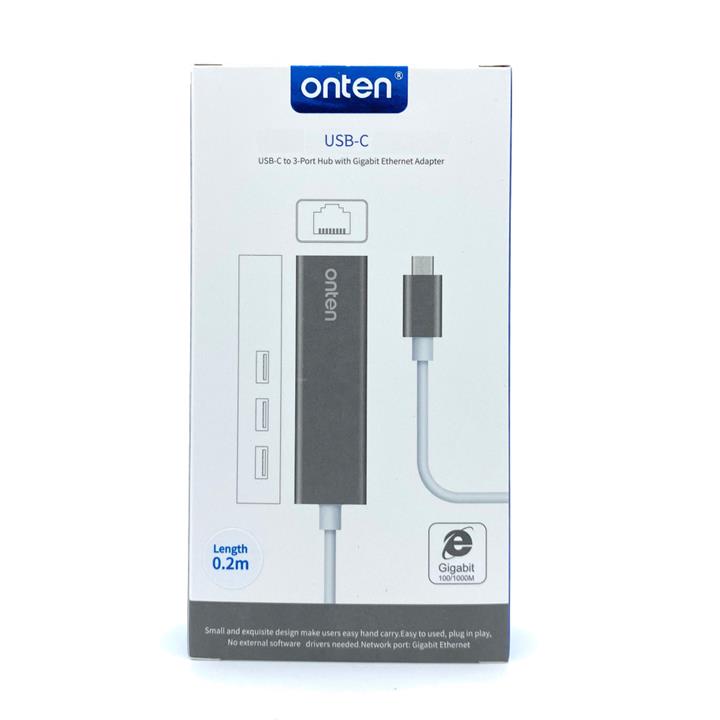 هاب چهار پورت USB-C اونتن مدل OTN-9593